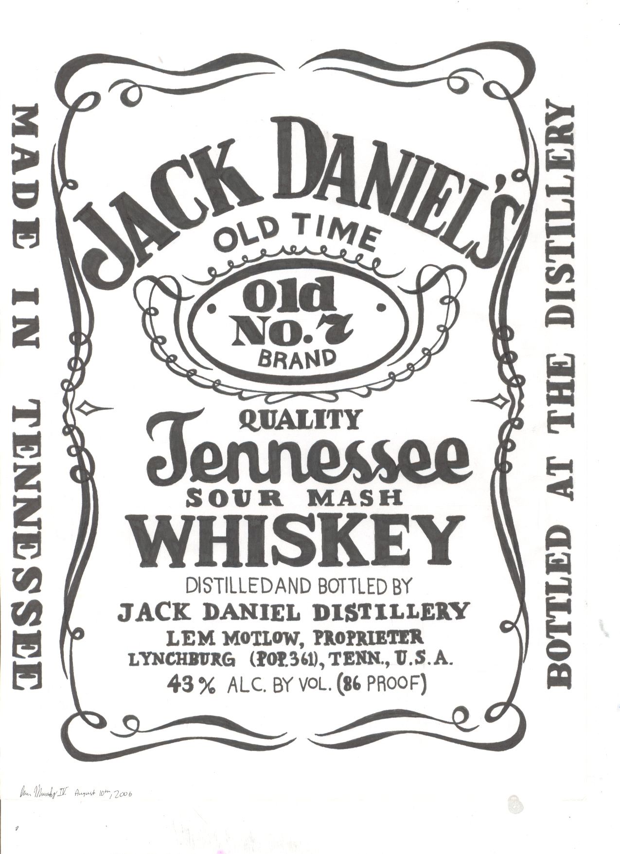 1275x1755 Jack Daniels Vector Man Cave Stuff Jack Daniels, Jack