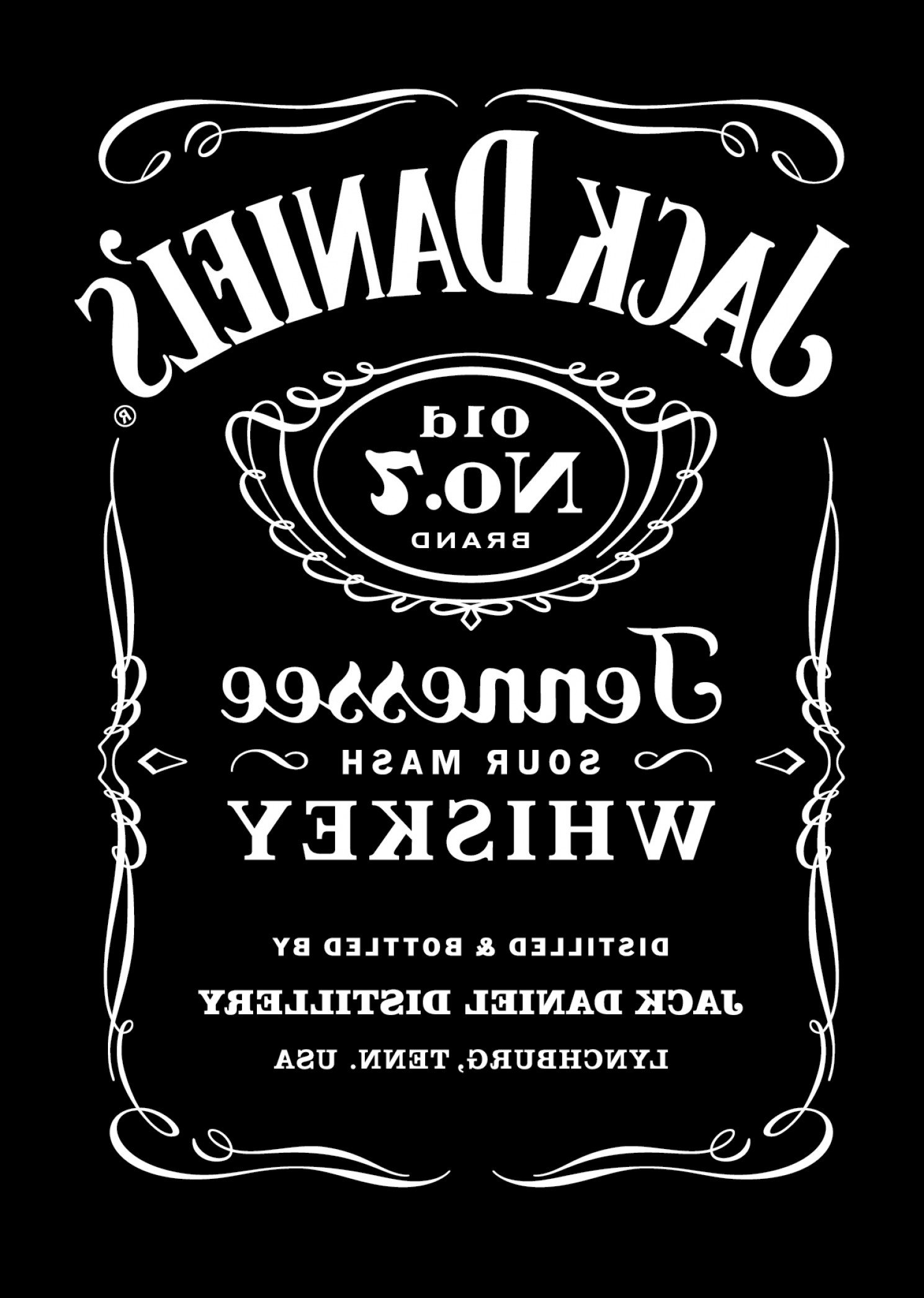 Download Jack Daniels Label Vector at Vectorified.com | Collection ...
