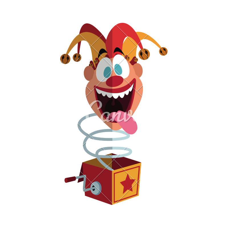 800x800 Jack In A Box Vector