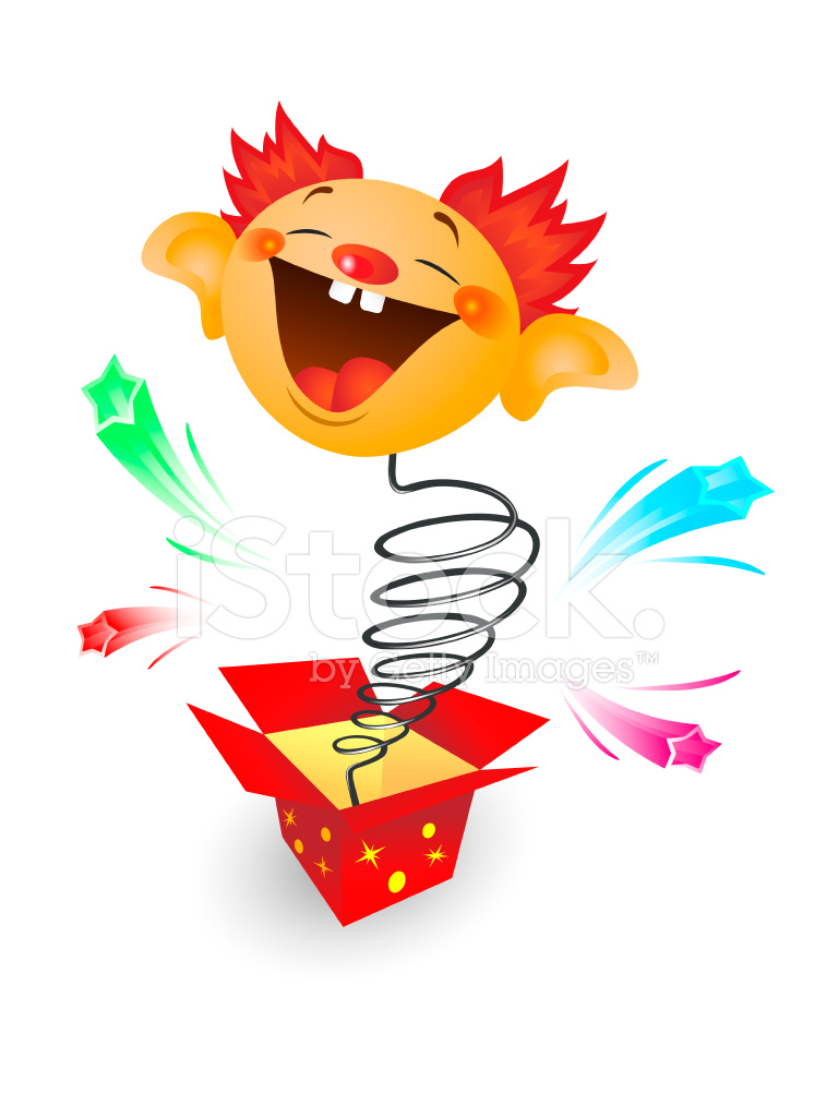 768x1024 Jack In The Box Stock Vector