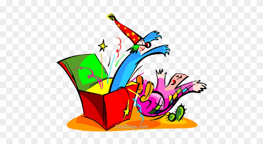 840x459 Jack In The Box Royalty Free Vector Clip Art Illustration