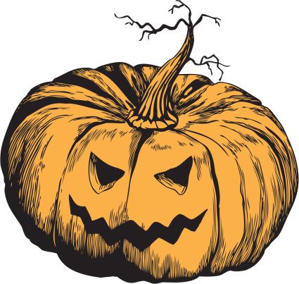 Jack O'lantern Vector Art Illustration Fall Face Lantern Image 425x403 Jack O'lantern Vector Art Illustration Fall Face Lantern Image