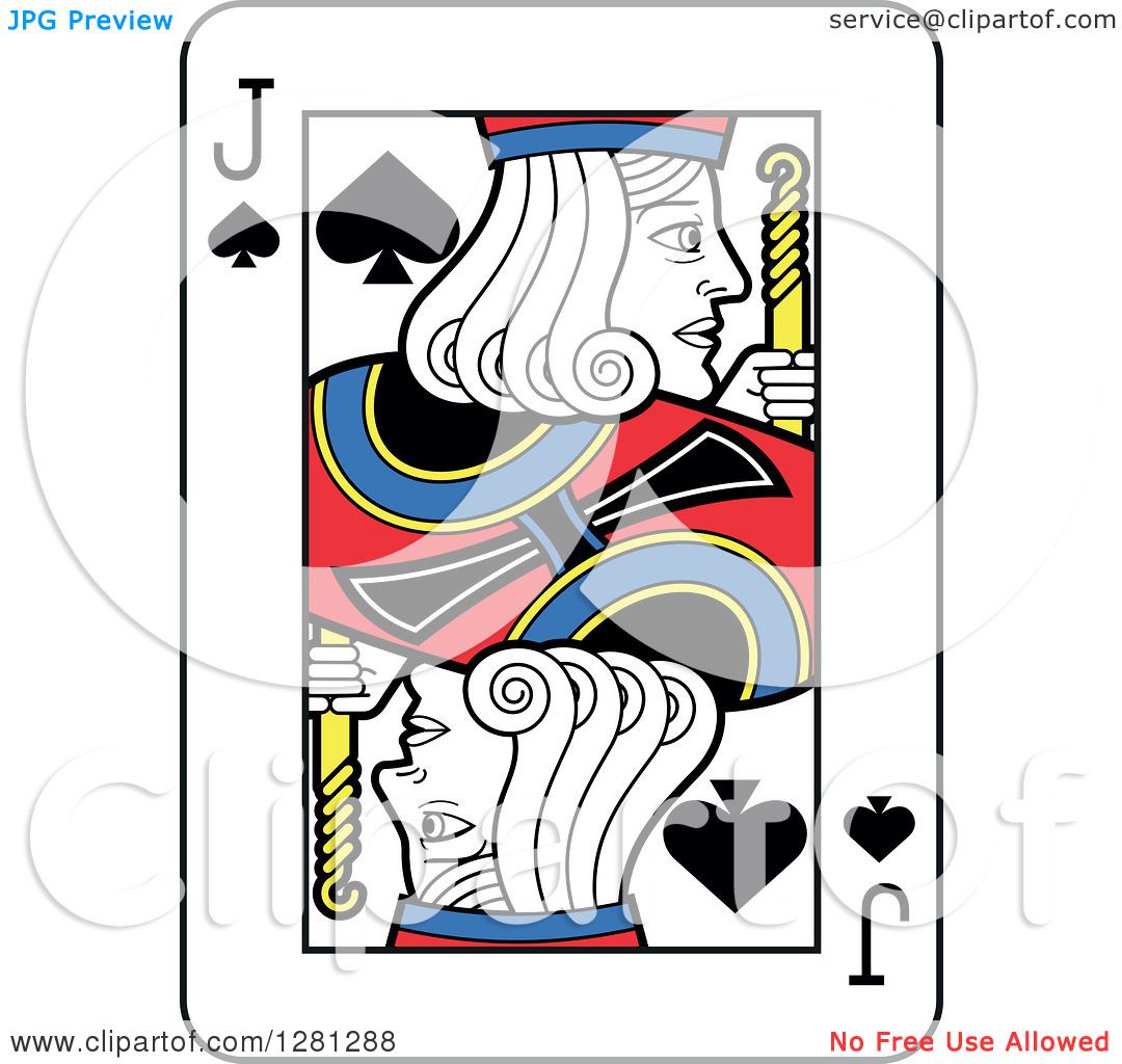 1080x1024 Jack Playing Card Clipart Of A Jack Of Spades Playing Card