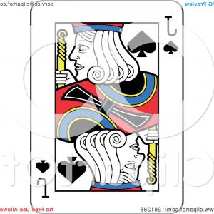 300x300 Photostock Vector Jack Of Spades Playing Card Vector Illustration