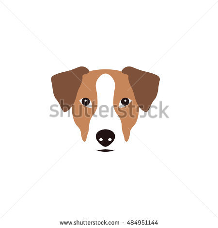 450x470 Jack Russell Head Silhouette