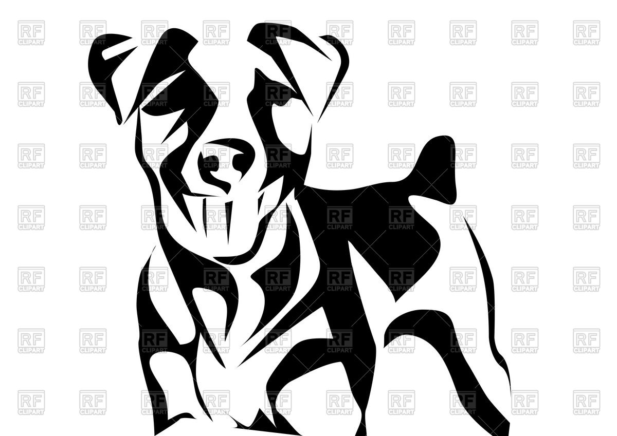 1200x849 Outline Of Jack Russell Terrier Vector Image Of Plants And Animals