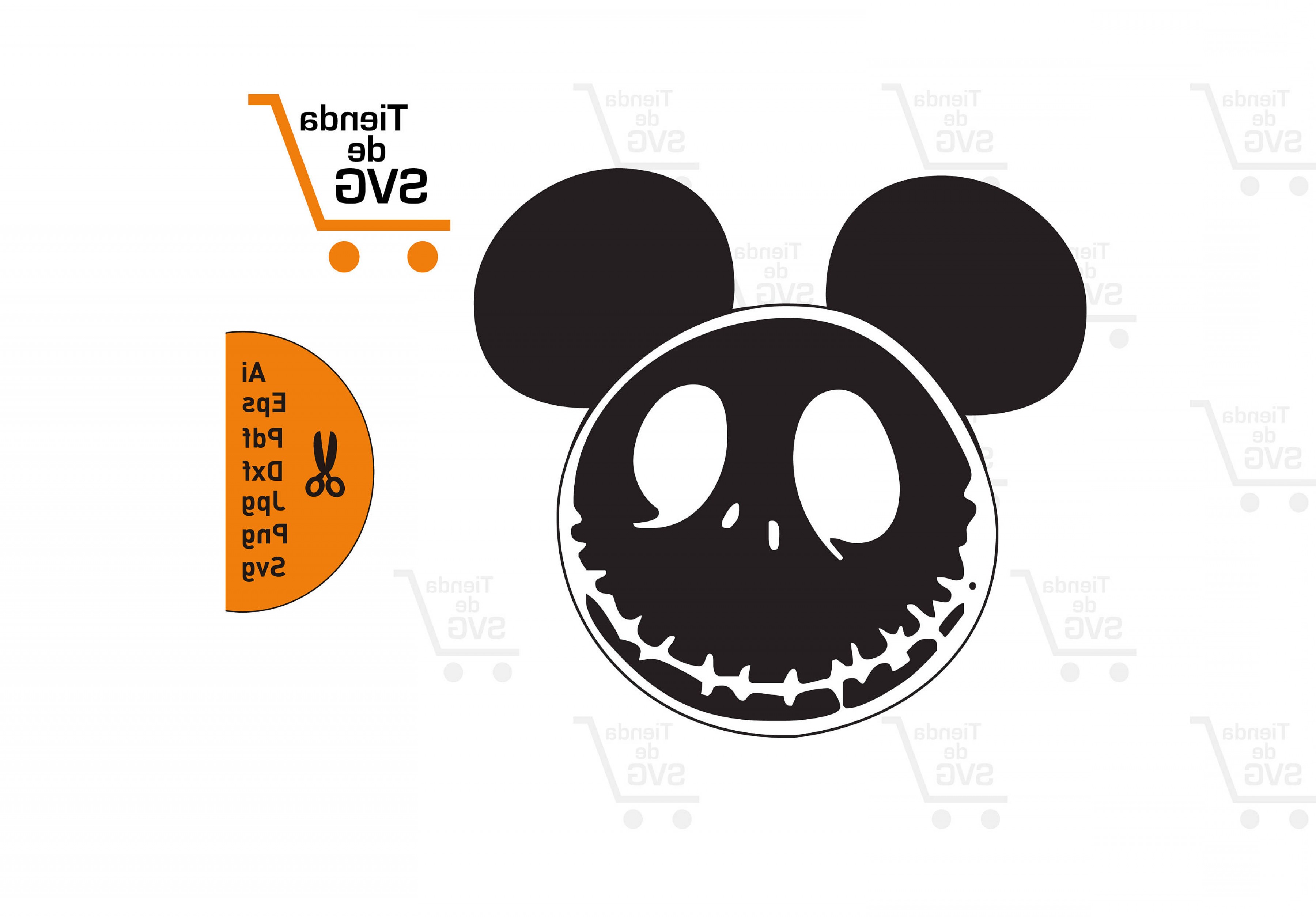 3600x2509 Mickey Jack Skellington Disney Soidergi