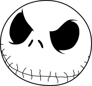 300x280 Jack Skellington Logo Vector