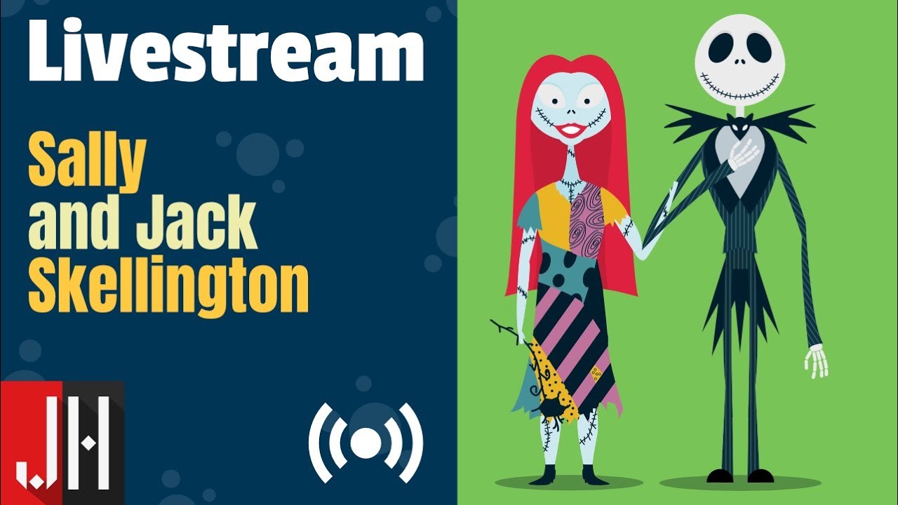 1280x720 Jack Skellington And Sally