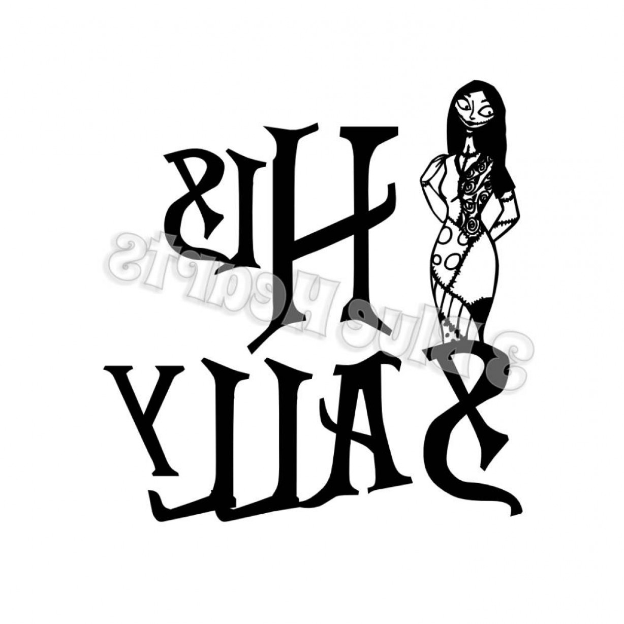 1228x1228 Nightmare Before Christmas His Sally Her Geekchicpro