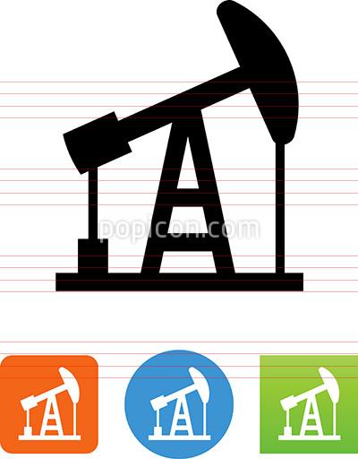400x512 Vector Pumpjack Icon
