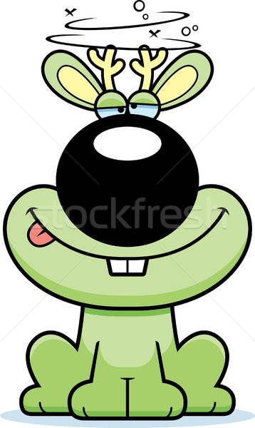 358x600 Drunk Cartoon Jackalope Vector Illustration Cory Thoman