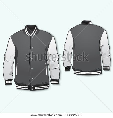 Jacket Template Vector at Vectorified.com | Collection of Jacket ...