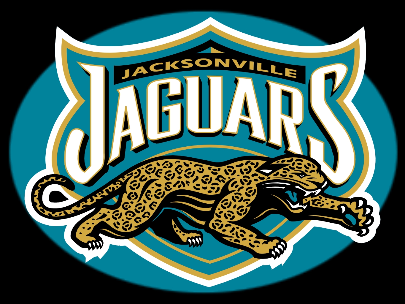 jacksonville jaguars wordmark logo vector