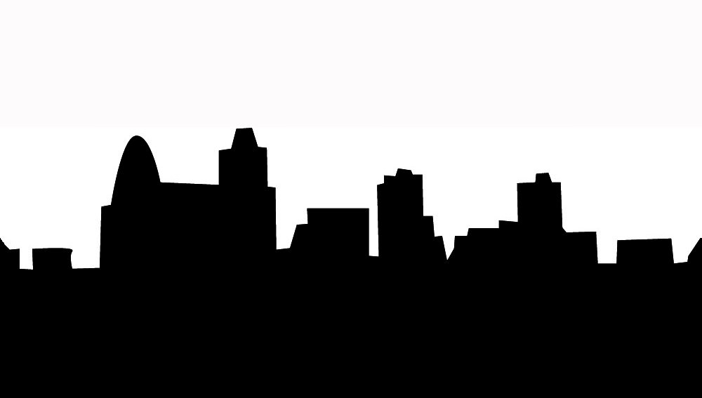1000x567 Collection Of 'jacksonville Skyline Silhouette' Download More
