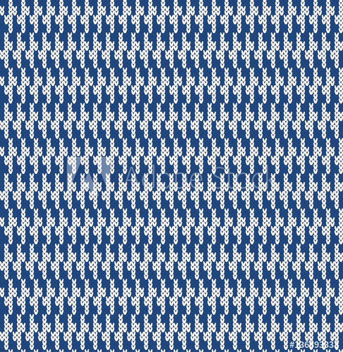 487x500 Jacquard Fairisle Seamless Knitting Pattern