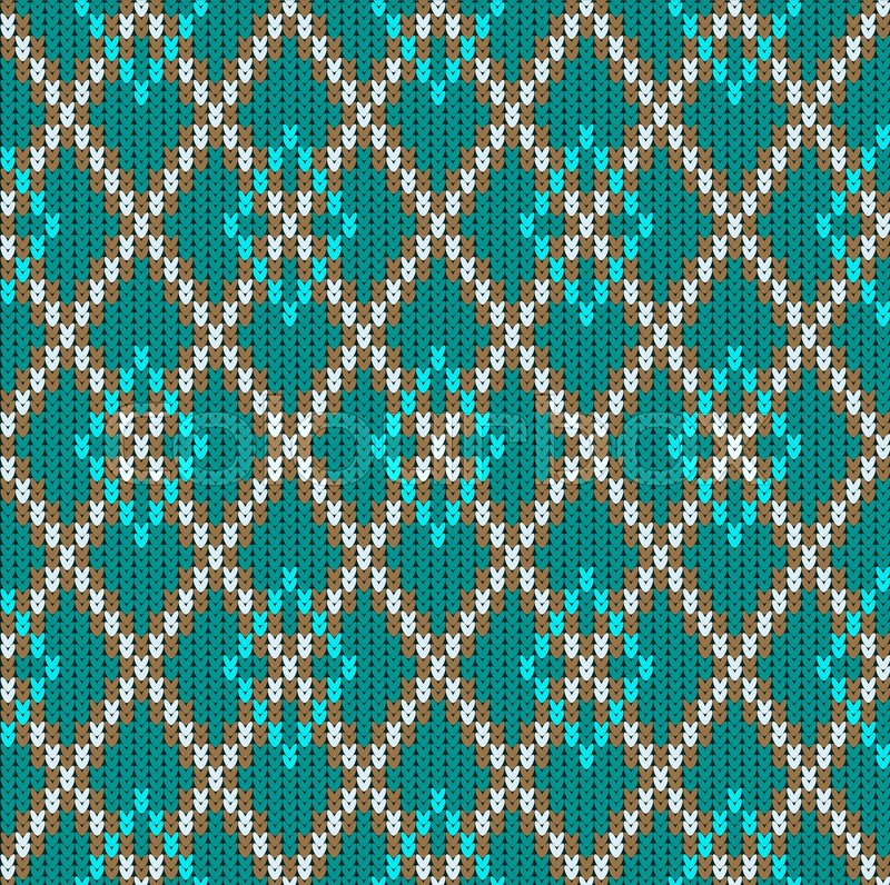 800x796 Knitted Woolen Seamless Jacquard Stock Vector Colourbox