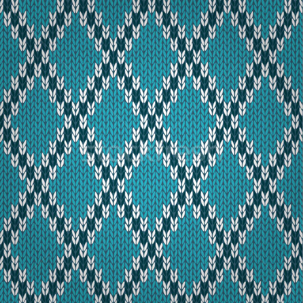 600x600 Seamless Knitted Pattern Style Knit Woolen Jacquard Ornament Te