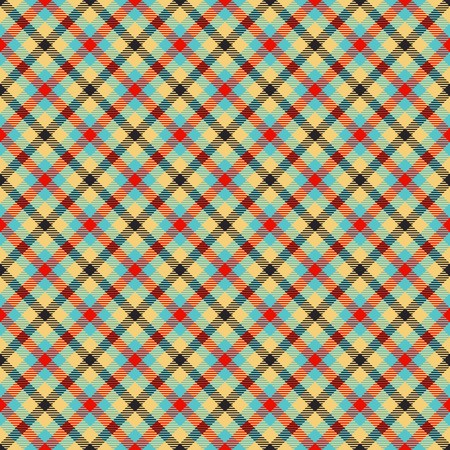450x450 Traditional Tartan Colorful Jacquard Pattern Royalty Free Vector
