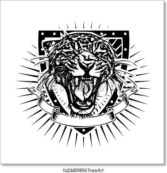 Free Art Print Of Jaguar Shield Jaguar Vector Illustration 561x581 Free Art Print Of Jaguar Shield Jaguar Vector Illustration