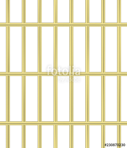 Thin Golden Jail Bars Pattern Prison Cell Seamless Vector Stock 429x500 Thin Golden Jail Bars Pattern Prison Cell Seamless Vector Stock