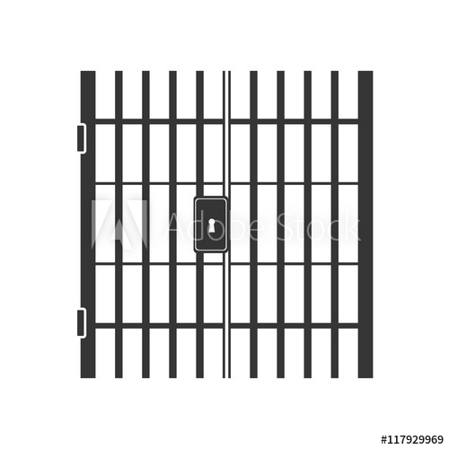 Jail Bars Vector at Vectorified.com | Collection of Jail Bars Vector ...