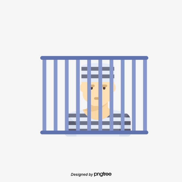 640x640 A Prisoner In A Prison Jail, Criminal, Prisoner, Detention House