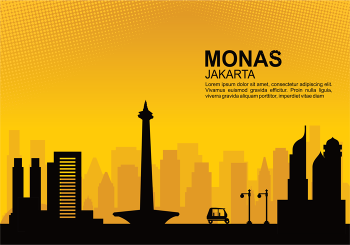 700x490 Jakarta Silhouette Png