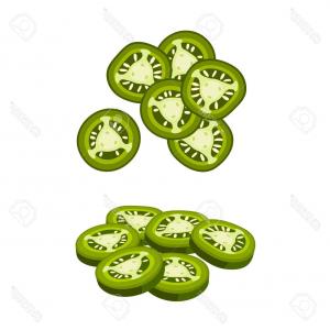 300x300 Stock Illustration Jalapeno Chili Pepper Vector Icon Catchsplace