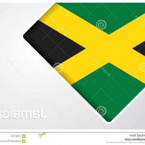 300x300 Photostock Vector Jamaica Flag Vector Illustration Catchsplace