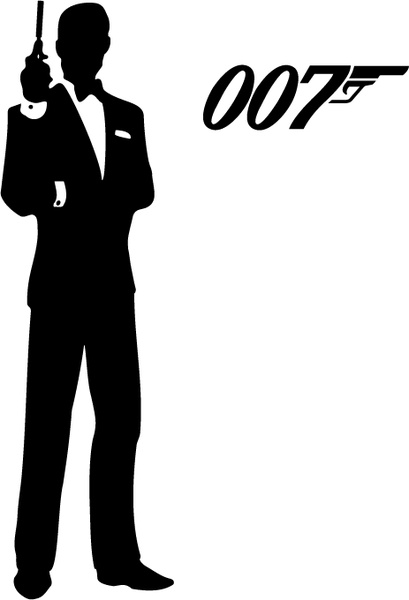 409x600 James Bond Free Vector In Encapsulated Postscript