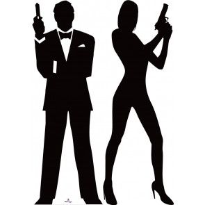 James Bond Silhouette Vector At Vectorified Com Collection Of James Bond Silhouette Vector