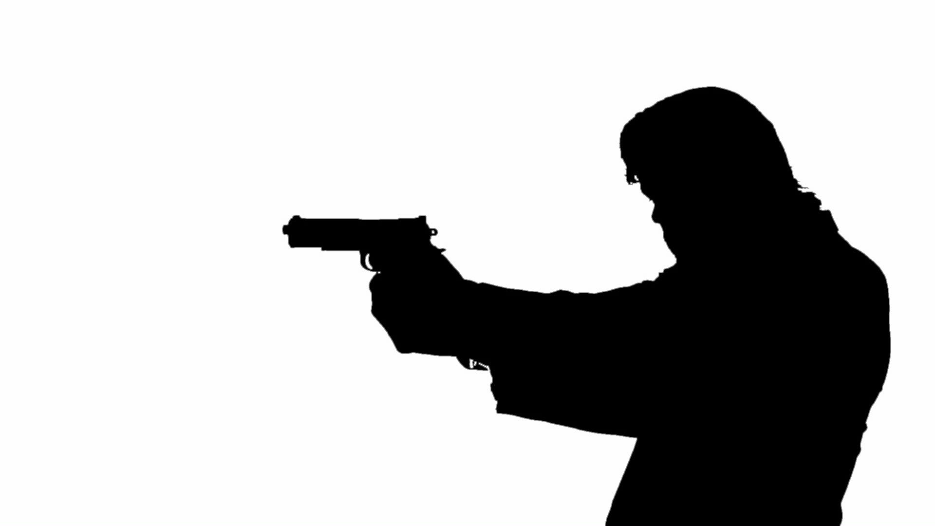 1920x1080 James Bond Gun Silhouette