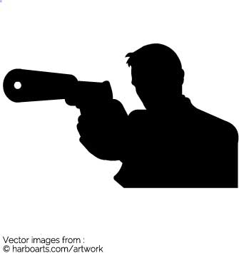 335x355 Download Man Aiming Gun