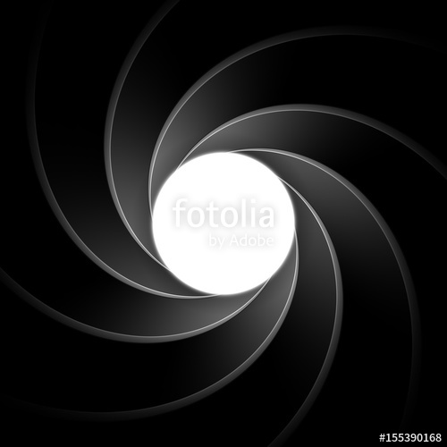 Inside Gun Barrel Template Classical James Bond, Agent Theme 500x500 Inside Gun Barrel Template Classical James Bond, Agent Theme