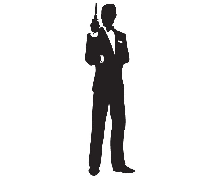 James Bond Clipart 769x622 James Bond Clipart