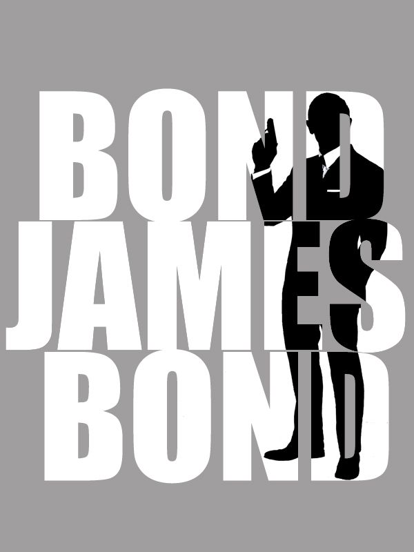 M Bond Art Collage Vector 600x800 M Bond Art Collage Vector