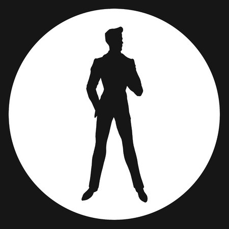 Man Silhouette James Bond Royalty Free Vector Graphics 450x450 Man Silhouette James Bond Royalty Free Vector Graphics