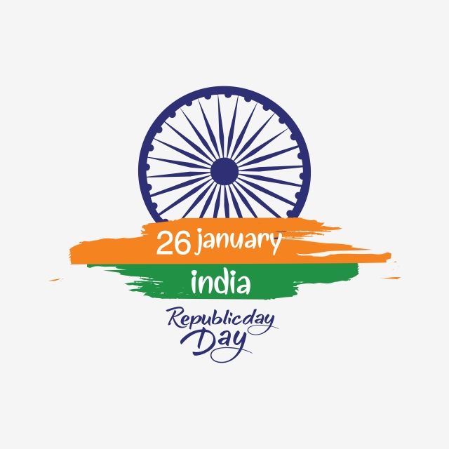 640x640 Indian Republic Day Concept With Text January Vector, Republic