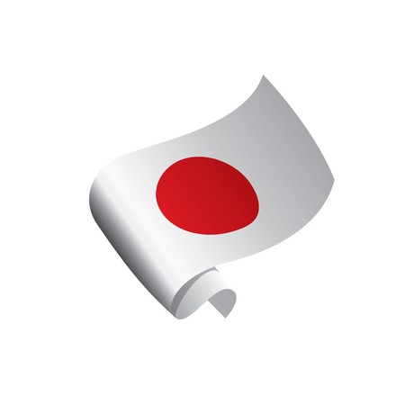 450x450 Japan Flag, Vector Illustration Royalty Free Vector Graphics