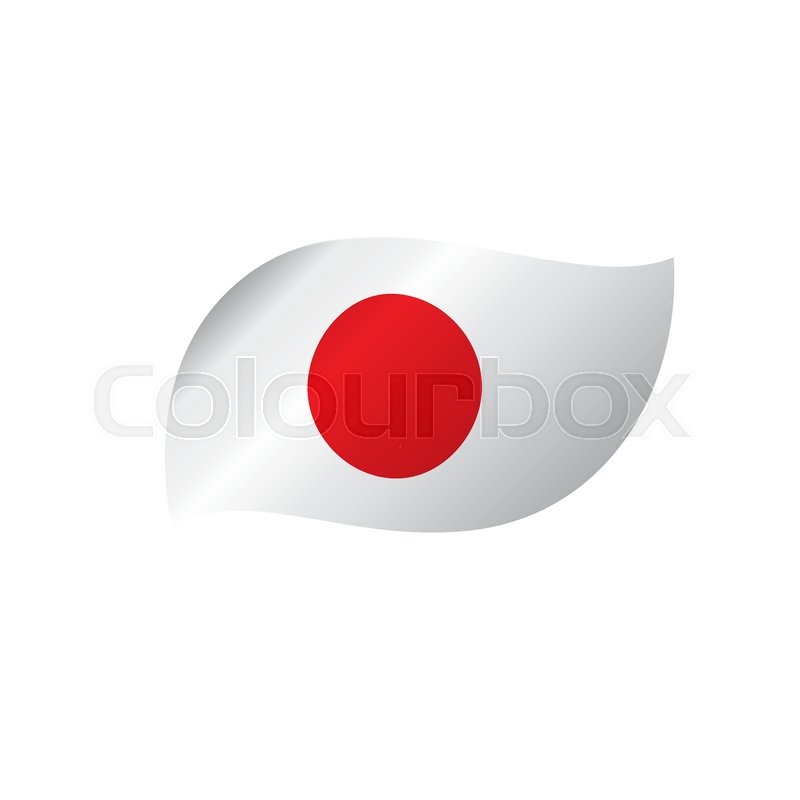 800x800 Japan Flag, Vector Illustration On A Stock Vector Colourbox