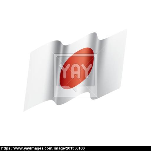512x512 Japan Flag, Vector Illustration Vector