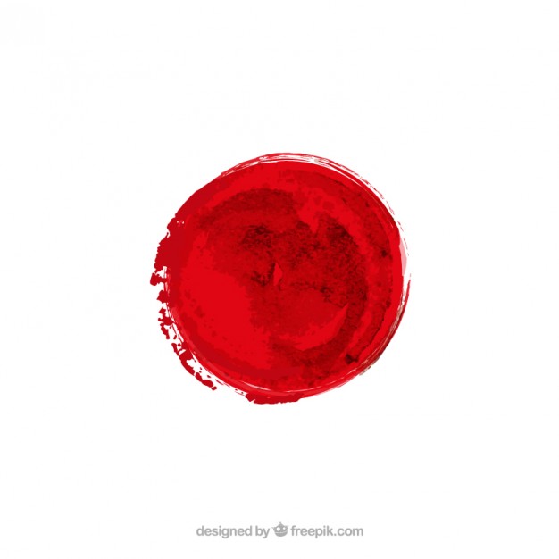 626x626 Japanese Flag In Watercolor Style Vector Free Download