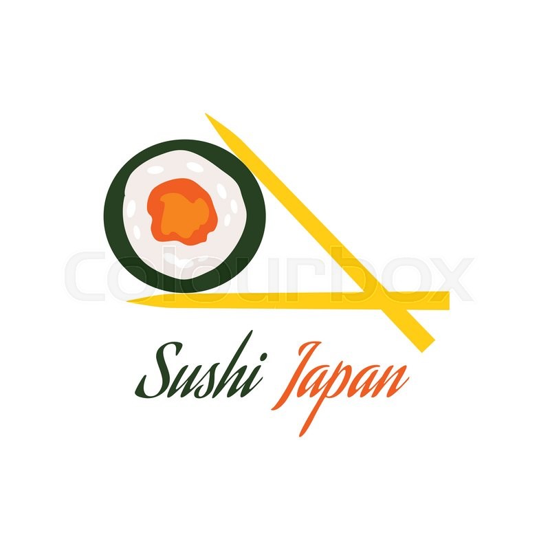 Sushi Japan Logo Flat Style Design Stock Vector Colourbox 800x800 Sushi Japan Logo Flat Style Design Stock Vector Colourbox