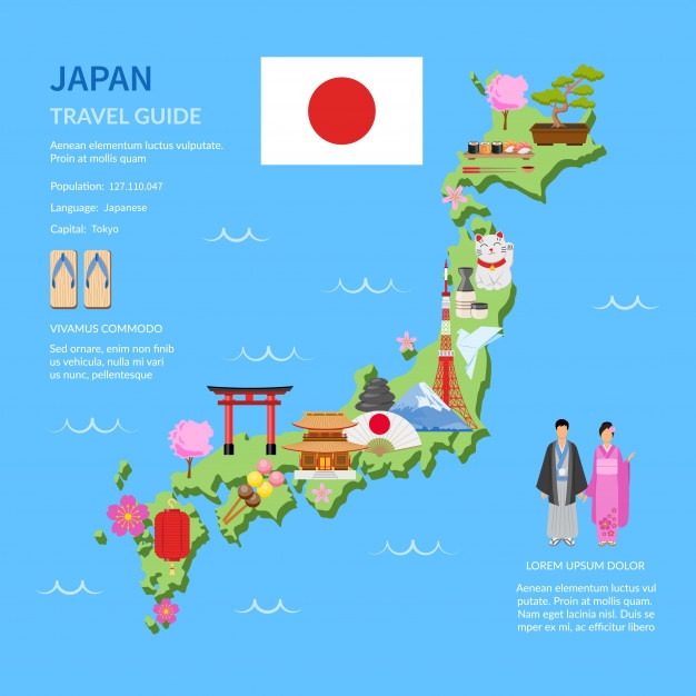 626x626 Japan Map Vectors, Photos And Free Download