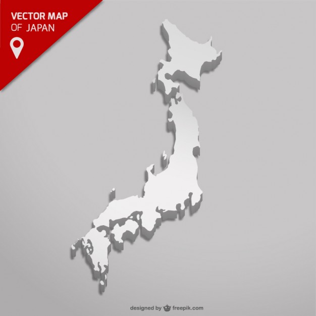 626x626 Japan Map Vector Free Download