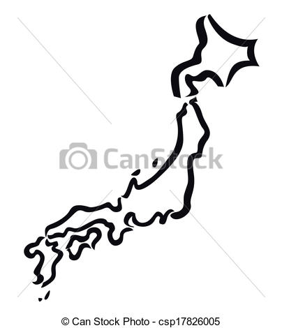 404x470 Japan Map Clipart