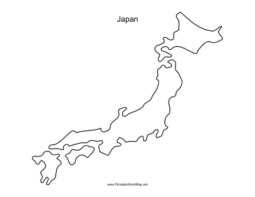 Japan Outline Vector at Vectorified.com | Collection of Japan Outline ...