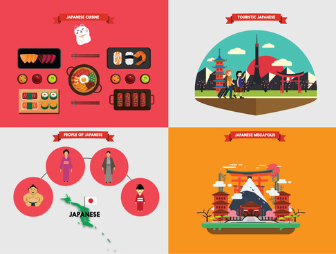 486x368 Japan Free Vector Download