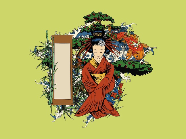 647x483 Wonders Of Japan Vector For Free Download Free Vector